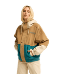 The Billabong Womens Set The Tone Jacket in Colonial Blue