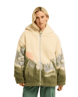The Billabong Womens Fun Call Fleece Jacket in Black