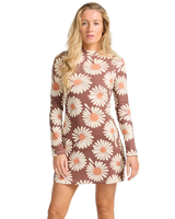 The Billabong Womens Everleigh Mock Dress in Espresso
