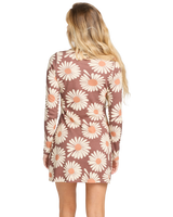 The Billabong Womens Everleigh Mock Dress in Espresso