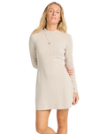 The Billabong Womens Everleigh Mock Dress in Cobblestone
