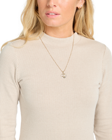 The Billabong Womens Everleigh Mock Dress in Cobblestone