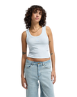 The Billabong Womens Rerun Vest Top in Mist Blue