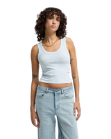 The Billabong Womens Rerun Vest Top in Mist Blue