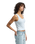 The Billabong Womens Rerun Vest Top in Mist Blue