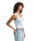 The Billabong Womens Rerun Vest Top in Mist Blue