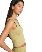 Rerun Vest in Cactus Green