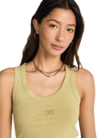 Rerun Vest in Cactus Green
