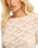 The Billabong Womens Way Out Lace Top in Salt Crystal