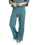 The Billabong Womens Keep It Straight Joggers in Slate Blue