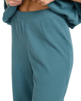 The Billabong Womens Keep It Straight Joggers in Slate Blue