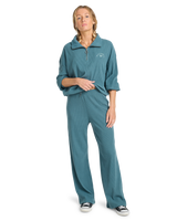 The Billabong Womens Keep It Straight Joggers in Slate Blue