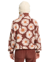 The Billabong Womens Time Off Fleece Jacket in Espresso