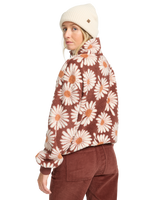 The Billabong Womens Time Off Fleece Jacket in Espresso