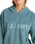 The Billabong Womens Ready To Go Half Zip Hoodie in Slate Blue