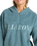 The Billabong Womens Ready To Go Half Zip Hoodie in Slate Blue