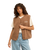 Be Happy Gilet in Brownstone