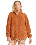 The Billabong Womens Bring The Sun Jacket in Sunburnt