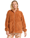 The Billabong Womens Bring The Sun Jacket in Sunburnt