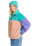 The Billabong Womens Original Since Fleece Jacket in Aqua Haze