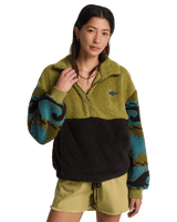 Time Off Fleece Jacket in Cedar Green