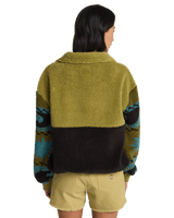 Time Off Fleece Jacket in Cedar Green