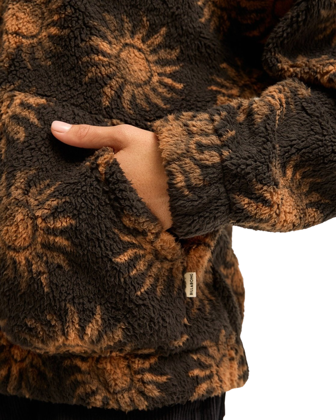First Light Fleece Jacket in Black Sands