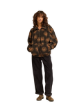 First Light Fleece Jacket in Black Sands