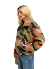 Barra 1/2 Zip Fleece Jacket in Black Pebble