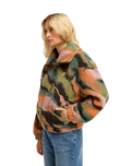 Barra 1/2 Zip Fleece Jacket in Black Pebble