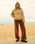 Stone Town 1/4 Zip Fleece Jacket in Oat