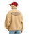 The Billabong Womens Stone Town 1/4 Zip Fleece Jacket in Oat