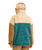 The Billabong Womens Since 73 Vibes 1/4 Zip Fleece Jacket in Colonial Blue