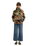 The Billabong Womens Adventure Division Switchback 1/4 Zip Fleece Jacket in Black Multi