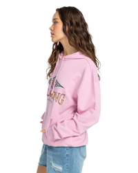 The Billabong Womens Dawn Patrol Hoodie in Lilac Smoke