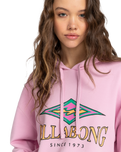 The Billabong Womens Dawn Patrol Hoodie in Lilac Smoke