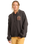 The Billabong Womens El Sol Zip Hoodie in Off Black