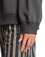 The Billabong Womens El Sol Zip Hoodie in Off Black