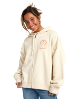 El Sol Zip Hoodie in Whitecap