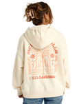 El Sol Zip Hoodie in Whitecap