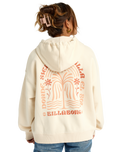 El Sol Zip Hoodie in Whitecap