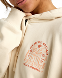 El Sol Zip Hoodie in Whitecap