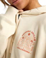 El Sol Zip Hoodie in Whitecap
