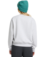 The Billabong Womens Family Tree Sweatshirt in Light Grey Heather