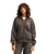 The Billabong Womens Familiar Road Zip Hoodie in Off Black