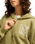 The Billabong Womens Always Looking Zip Hoodie in Army Green