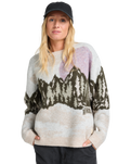 The Billabong Womens Camp Jumper in Multi