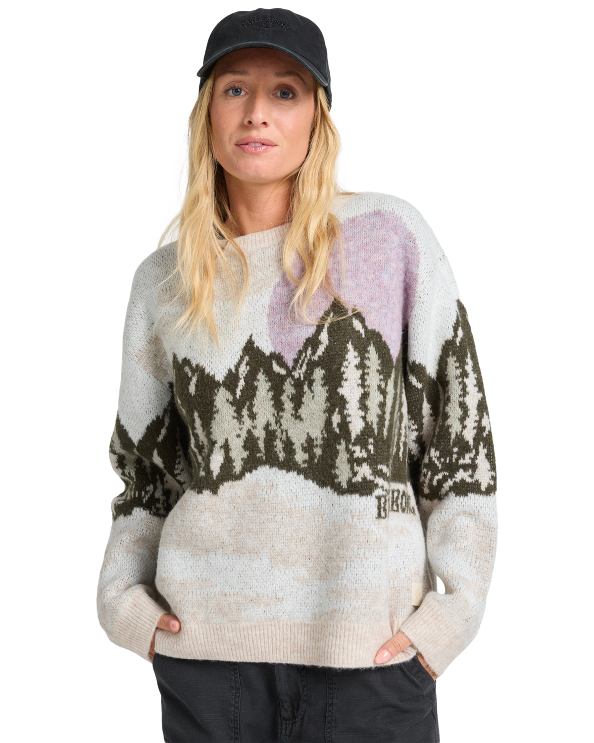 The Billabong Womens Camp Jumper in Multi