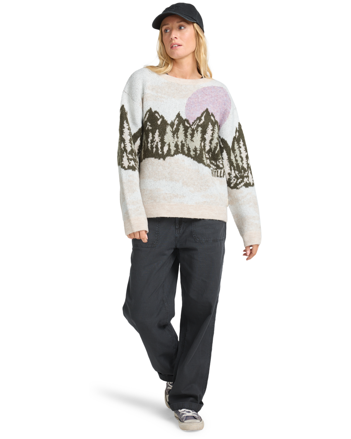 The Billabong Womens Camp Jumper in Multi
