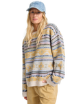 The Billabong Womens Camp Jumper in Whitecap